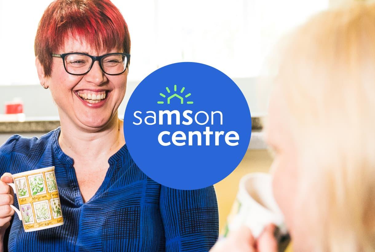 Samson Centre - Charity rebrand